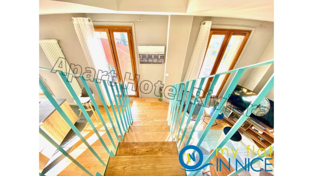 Aparthotel Riviera Nice Cote D'Azur - Old Port - Amazing Ac Duplex 3 Bedrooms 2 Bathrooms- Duplex Maison Du Port Esterno foto